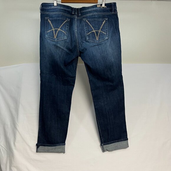 Kut from the Cloth Jeans Womens Size 14 Catherine Mid Rise Boyfriend - Picture 4 of 15